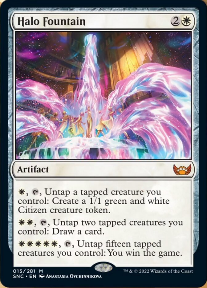 Halo Fountain [Streets of New Capenna] - Evolution TCG