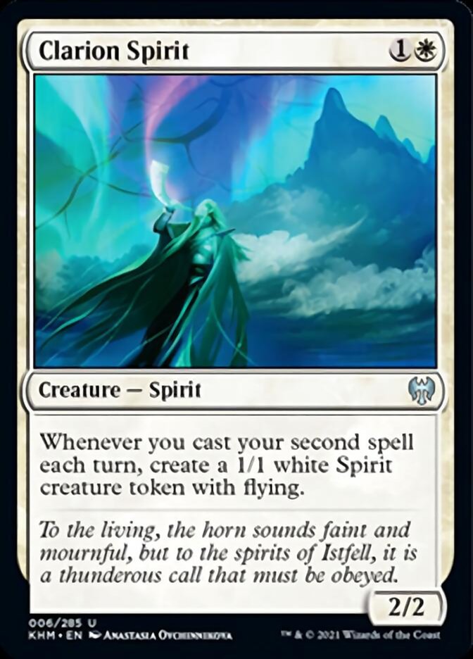 Clarion Spirit [Kaldheim] - Evolution TCG