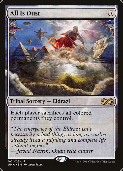 All Is Dust [Ultimate Masters] - Evolution TCG