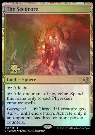 The Seedcore [Phyrexia: All Will Be One Prerelease Promos] - Evolution TCG