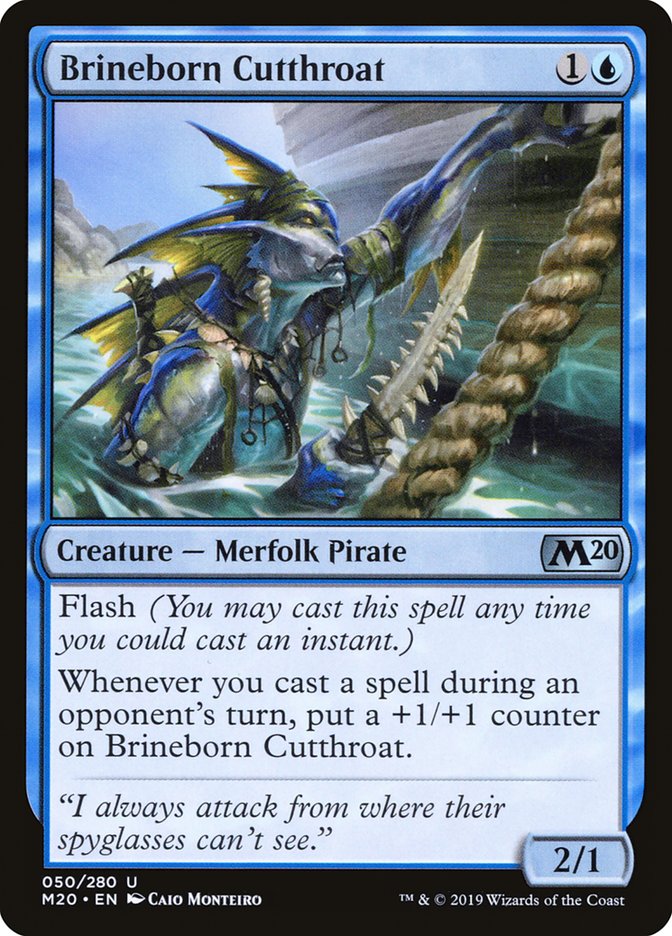 Brineborn Cutthroat [Core Set 2020] - Evolution TCG