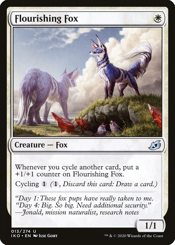 Flourishing Fox [Ikoria: Lair of Behemoths] - Evolution TCG