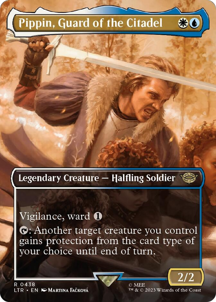 Pippin, Guard of the Citadel (Borderless Alternate Art) [The Lord of the Rings: Tales of Middle-Earth] - Evolution TCG