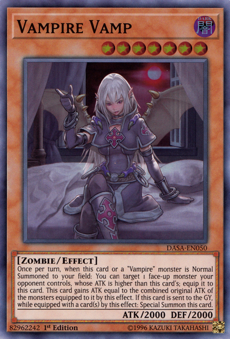 Vampire Vamp [DASA-EN050] Super Rare - Evolution TCG