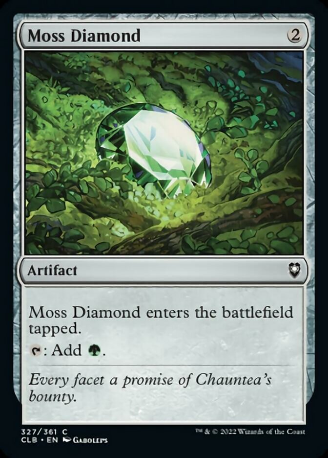 Moss Diamond [Commander Legends: Battle for Baldur's Gate] - Evolution TCG