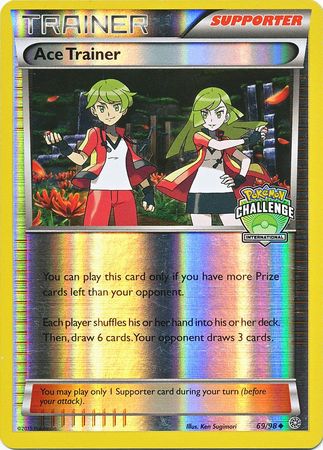 Ace Trainer (69/98) (International Challenge Promo) [XY: Ancient Origins] - Evolution TCG