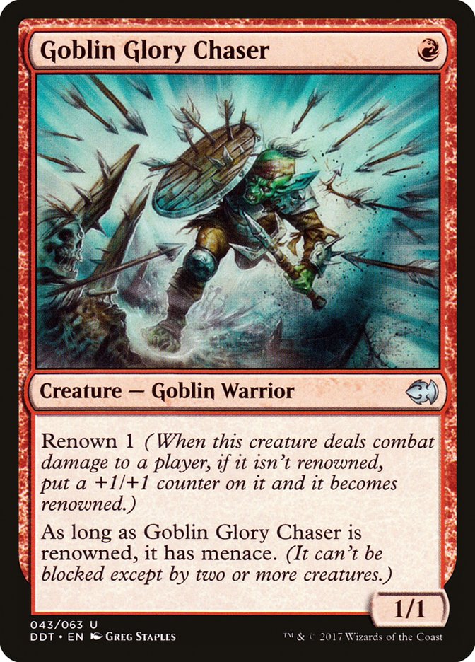 Goblin Glory Chaser [Duel Decks: Merfolk vs. Goblins] - Evolution TCG
