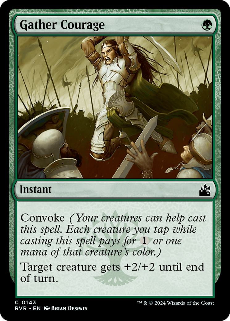 Gather Courage [Ravnica Remastered] - Evolution TCG