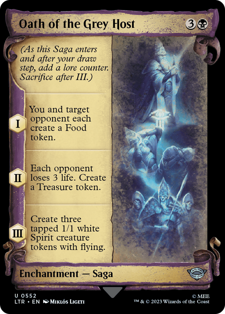 Oath of the Grey Host [The Lord of the Rings: Tales of Middle-Earth Showcase Scrolls] - Evolution TCG