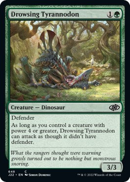 Drowsing Tyrannodon [Jumpstart 2022] - Evolution TCG