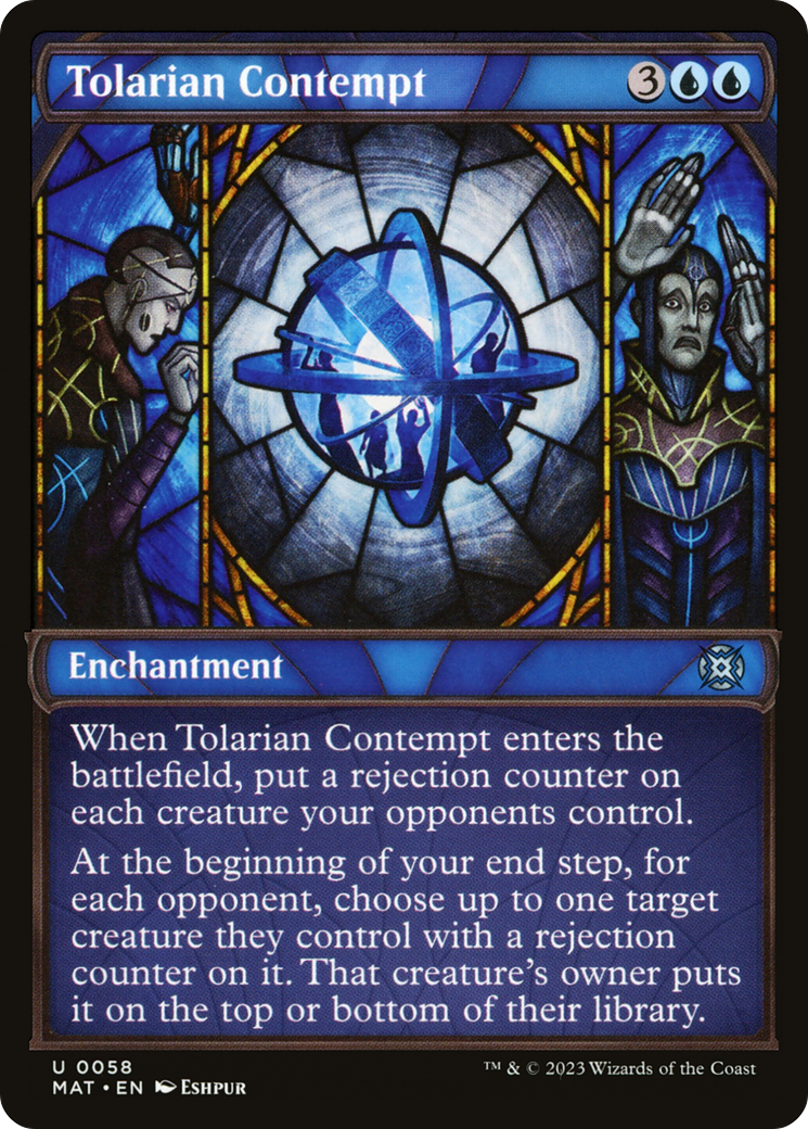 Tolarian Contempt (Showcase) [March of the Machine: The Aftermath] - Evolution TCG