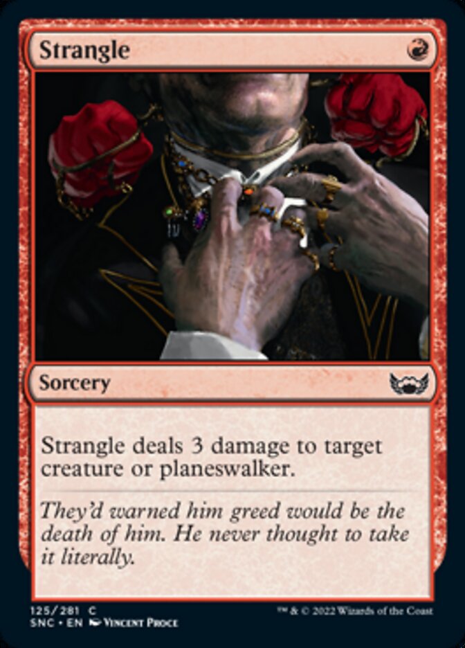 Strangle [Streets of New Capenna] - Evolution TCG