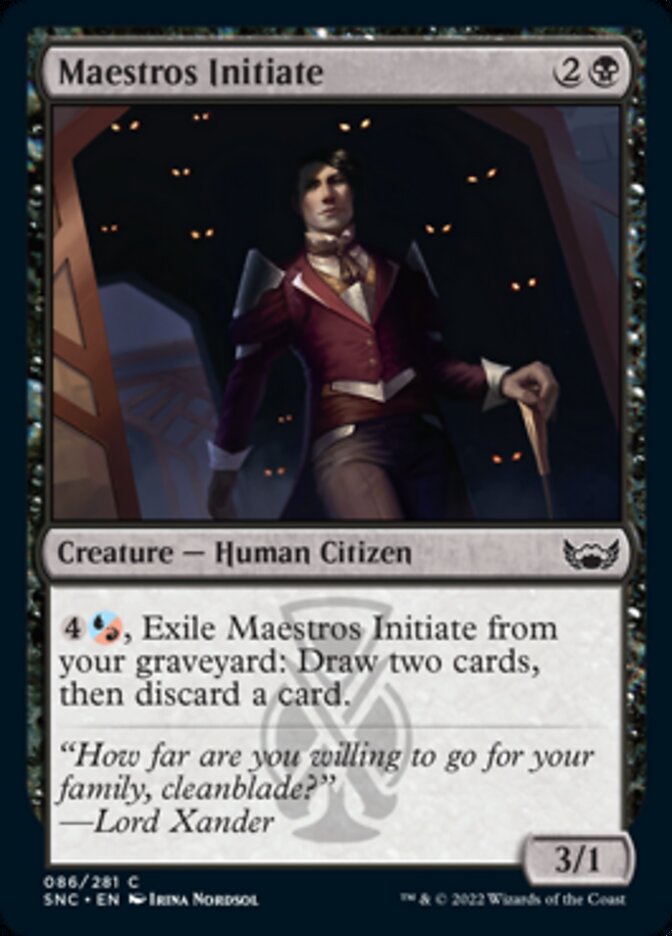 Maestros Initiate [Streets of New Capenna] - Evolution TCG