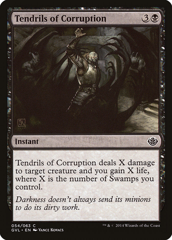 Tendrils of Corruption (Garruk vs. Liliana) [Duel Decks Anthology] - Evolution TCG