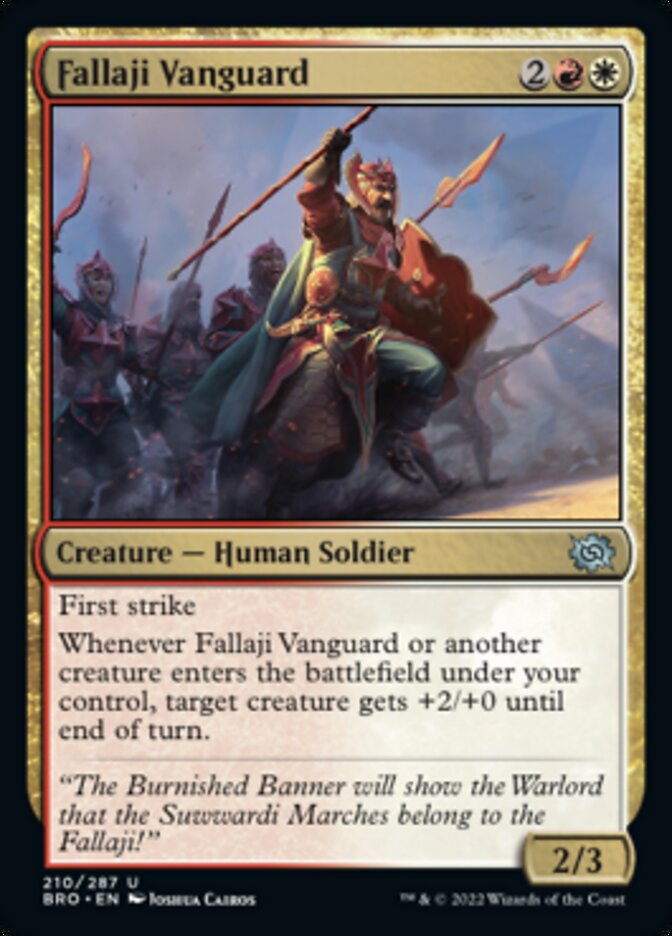 Fallaji Vanguard [The Brothers' War] - Evolution TCG