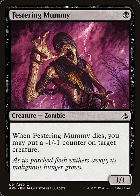 Festering Mummy [Amonkhet] - Evolution TCG