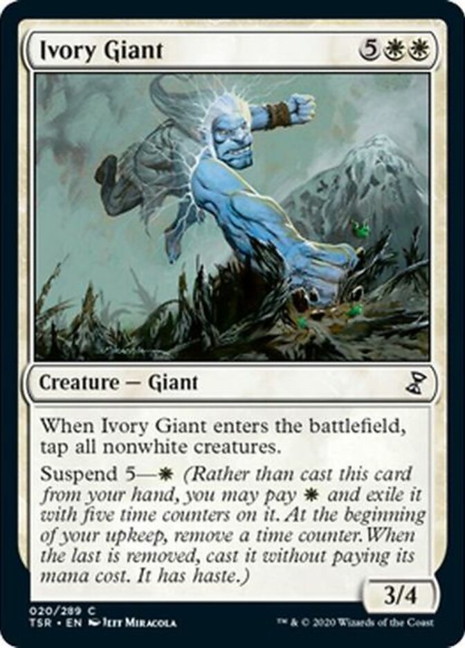 Ivory Giant [Time Spiral Remastered] - Evolution TCG