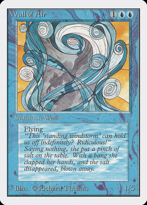 Wall of Air [Unlimited Edition] - Evolution TCG