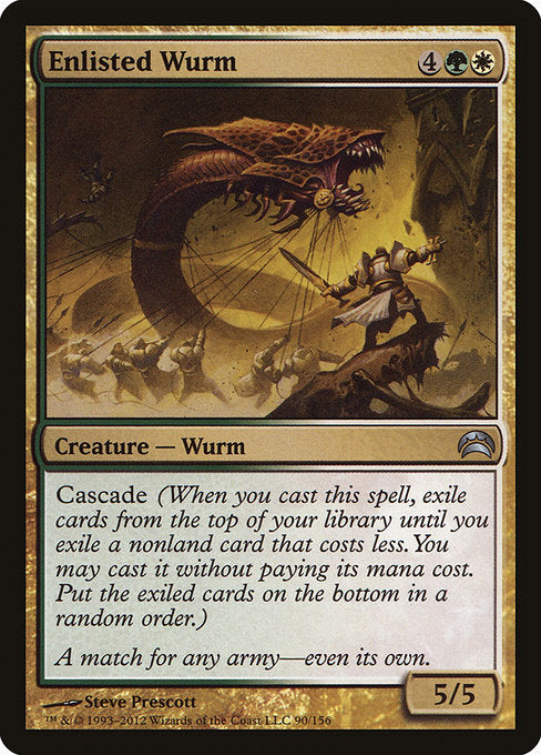 Enlisted Wurm [Planechase 2012] - Evolution TCG