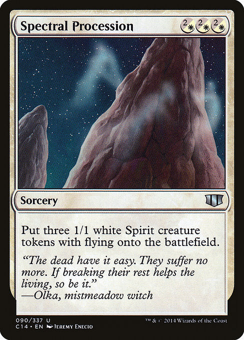 Spectral Procession [Commander 2014] - Evolution TCG