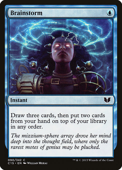 Brainstorm [Commander 2015] - Evolution TCG