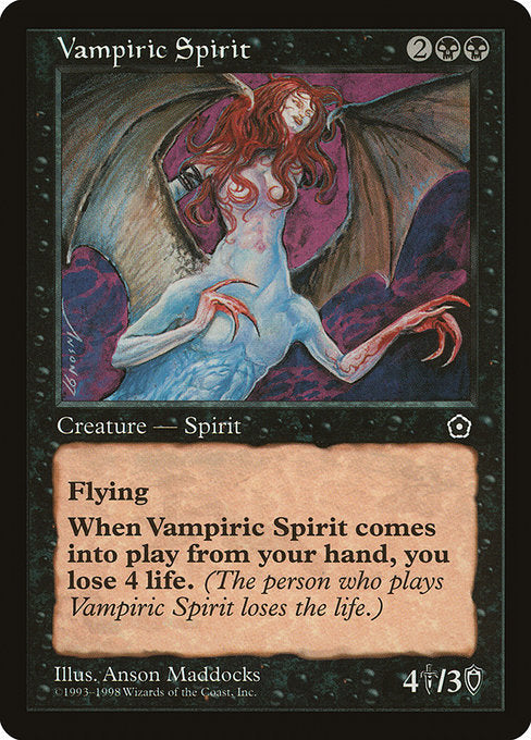 Vampiric Spirit [Portal Second Age] - Evolution TCG