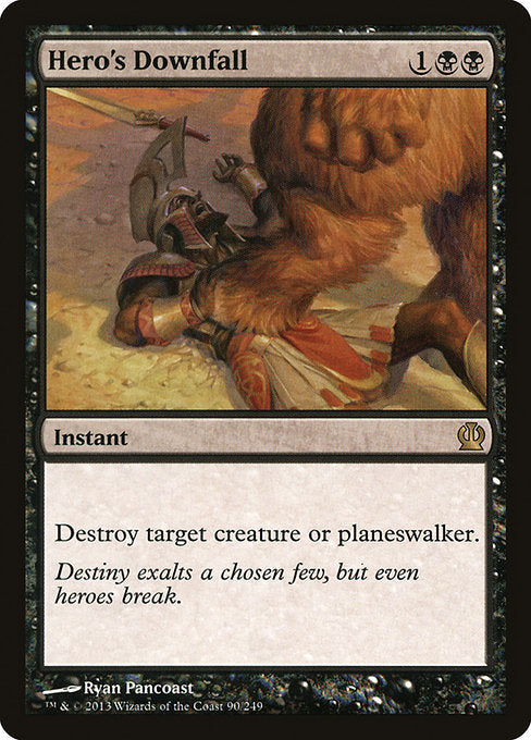 Hero's Downfall [Theros] - Evolution TCG