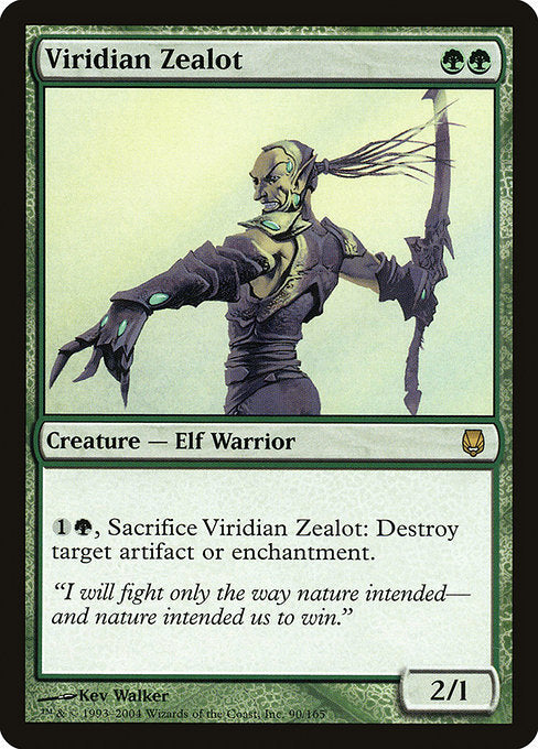 Viridian Zealot [Darksteel] - Evolution TCG