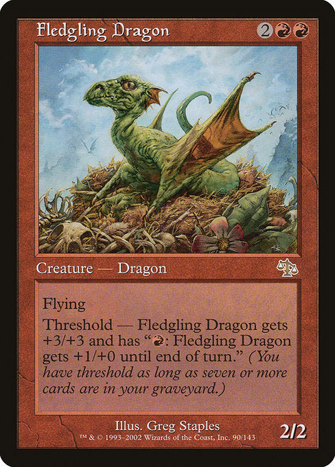 Fledgling Dragon [Judgment] - Evolution TCG