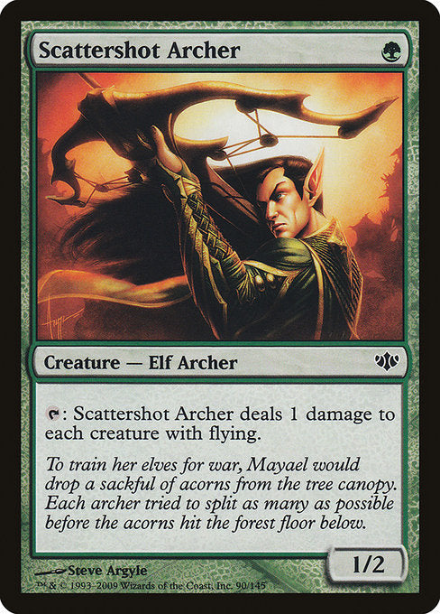 Scattershot Archer [Conflux] - Evolution TCG