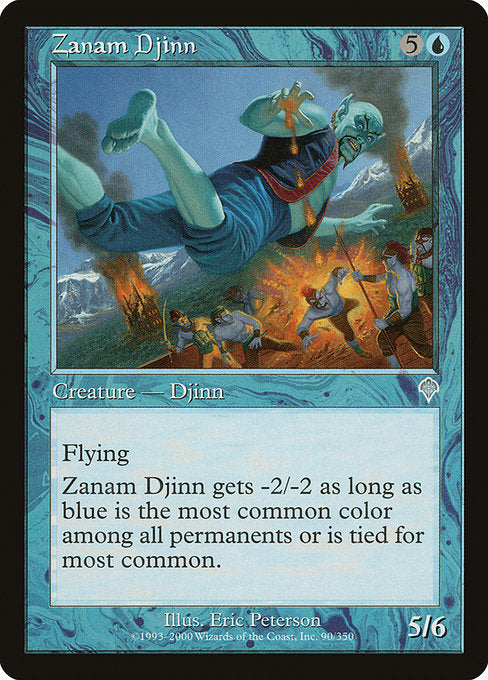 Zanam Djinn [Invasion] - Evolution TCG