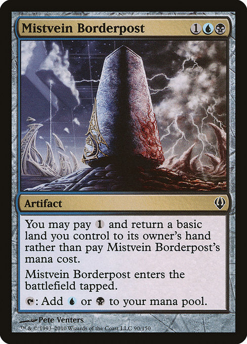 Mistvein Borderpost [Archenemy] - Evolution TCG