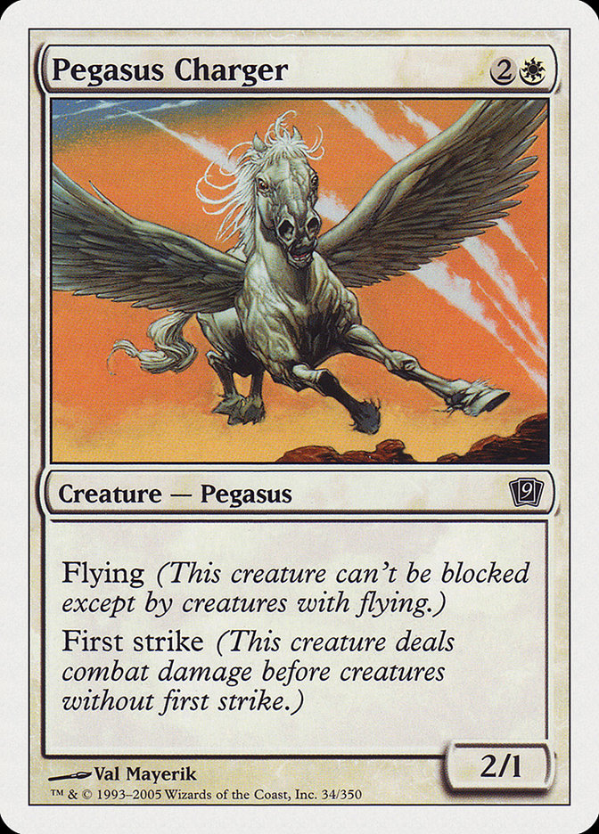 Pegasus Charger [Ninth Edition] - Evolution TCG | Evolution TCG