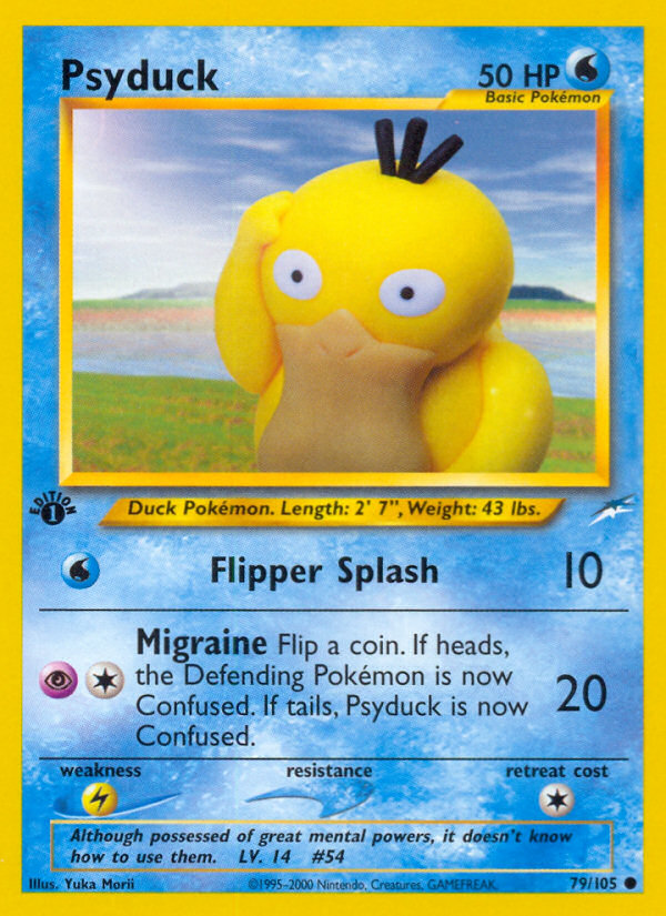 Psyduck (79/105) [Neo Destiny 1st Edition] - Evolution TCG