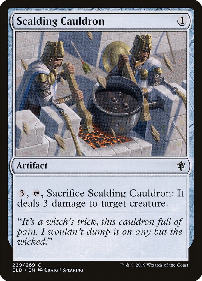 Scalding Cauldron [Throne of Eldraine] - Evolution TCG