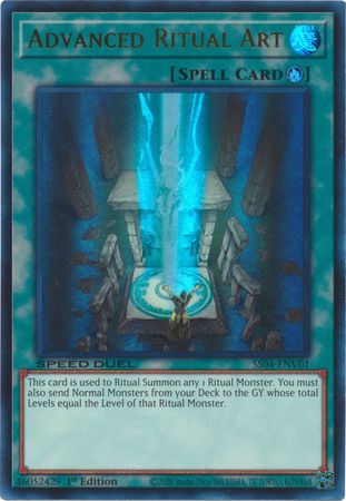 Advanced Ritual Art [SS04-ENV01] Ultra Rare - Evolution TCG