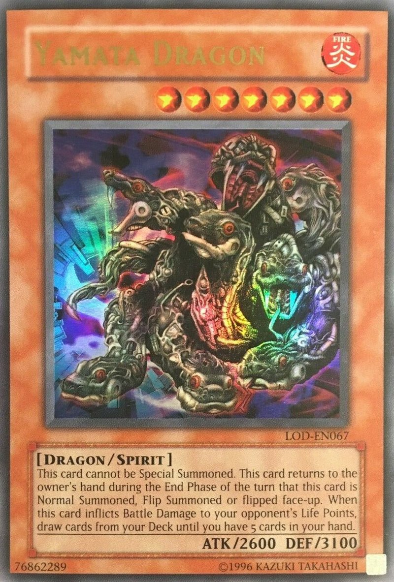 Yamata Dragon [LOD-EN067] Ultra Rare - Evolution TCG