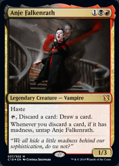 Anje Falkenrath [Commander 2019] - Evolution TCG