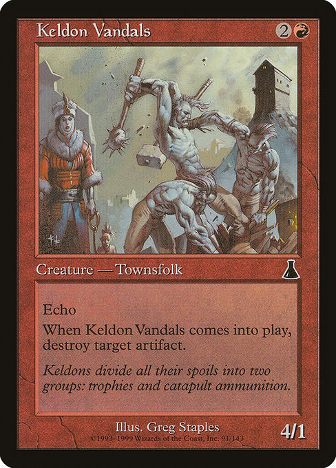 Keldon Vandals [Urza's Destiny] - Evolution TCG