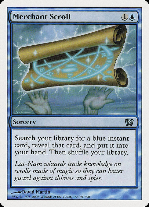 Merchant Scroll [Eighth Edition] - Evolution TCG