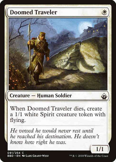 Doomed Traveler [Battlebond] - Evolution TCG