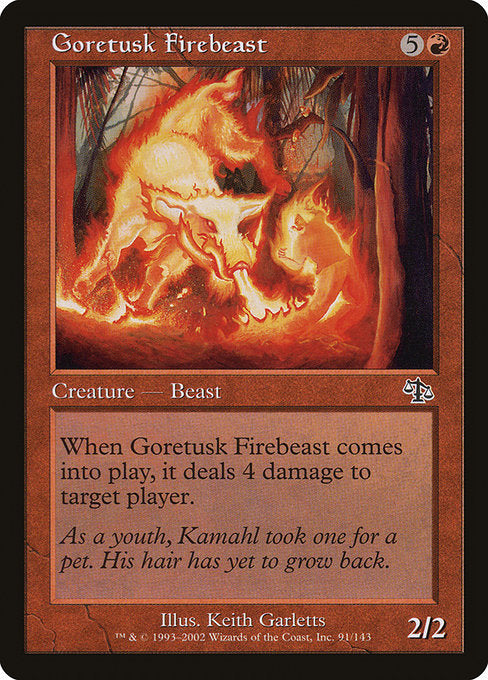 Goretusk Firebeast [Judgment] - Evolution TCG