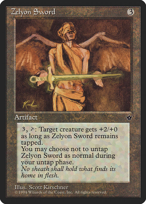 Zelyon Sword [Fallen Empires] - Evolution TCG