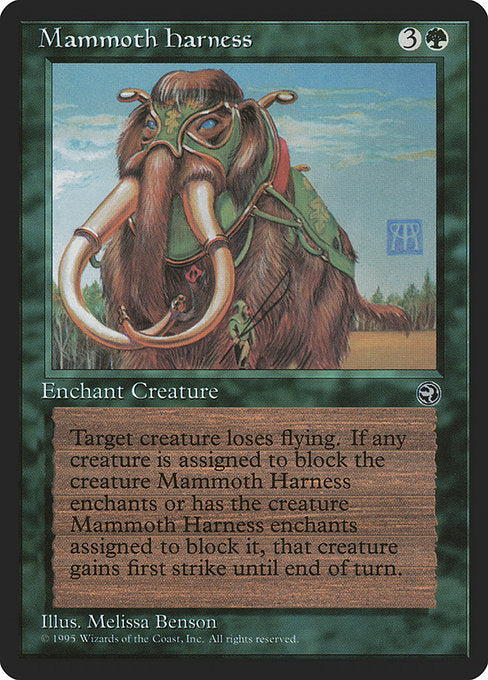 Mammoth Harness [Homelands] - Evolution TCG