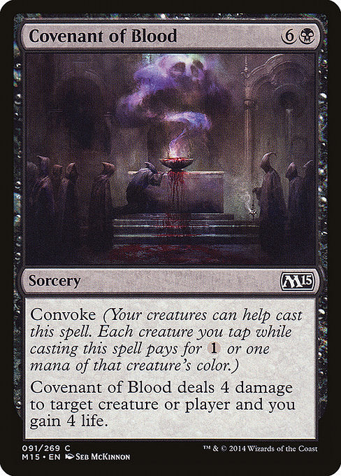 Covenant of Blood [Magic 2015] - Evolution TCG