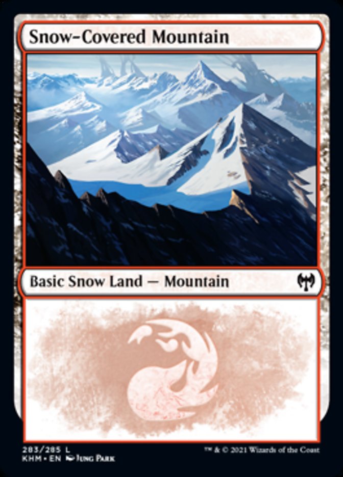 Snow-Covered Mountain (283) [Kaldheim] - Evolution TCG