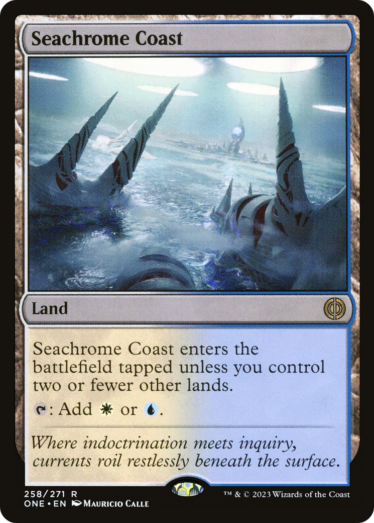 Seachrome Coast [Phyrexia: All Will Be One] - Evolution TCG