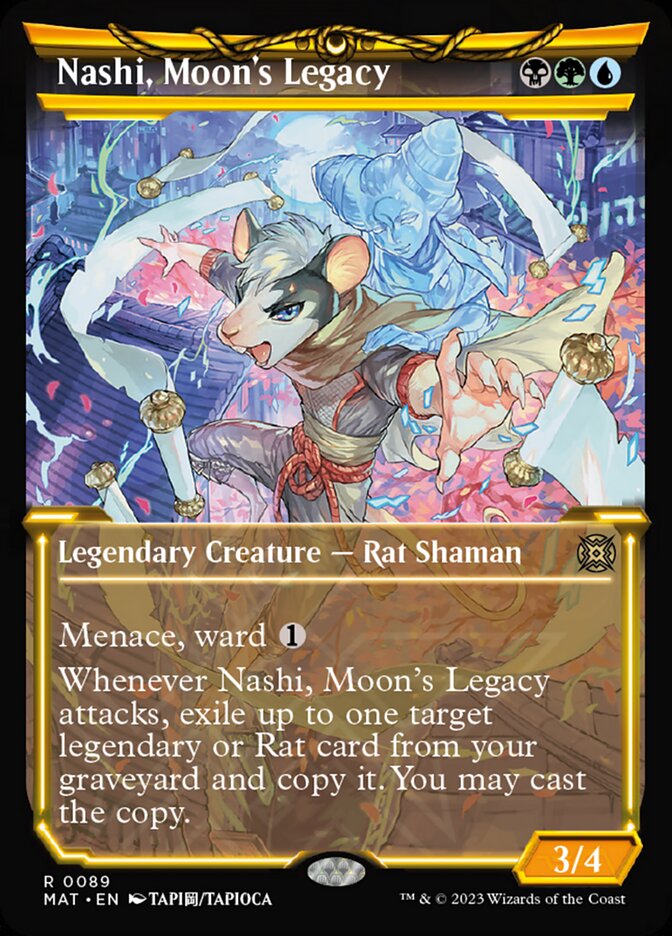 Nashi, Moon's Legacy (Showcase) [March of the Machine: The Aftermath] - Evolution TCG