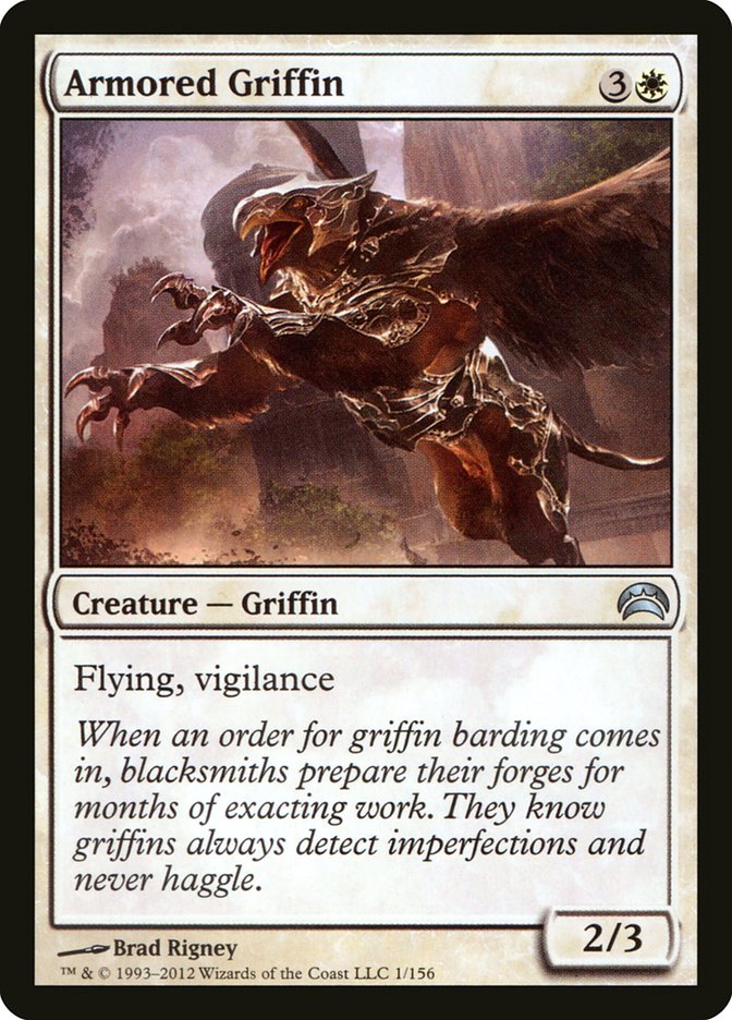 Armored Griffin [Planechase 2012] - Evolution TCG
