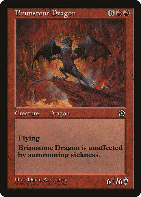 Brimstone Dragon [Portal Second Age] - Evolution TCG